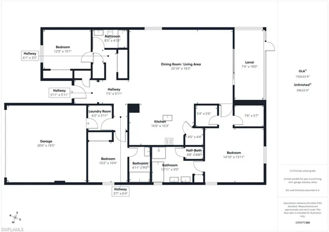 3514 E Hampton  CIR, Alva, FL 33920