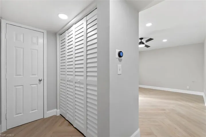 extra storage leading to primary bedroom