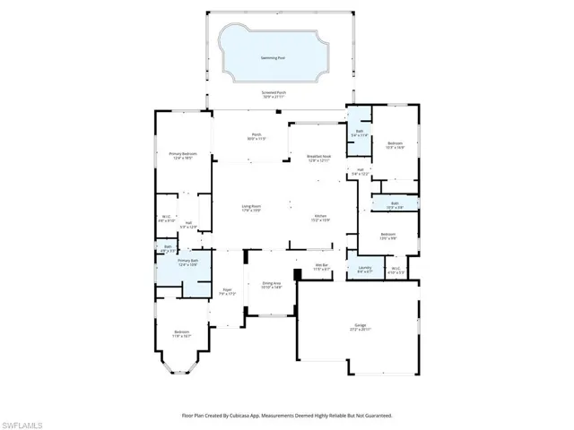 View of floor plan / room layout