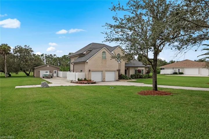 2-Car attached garage, plus detached 1+ car garage