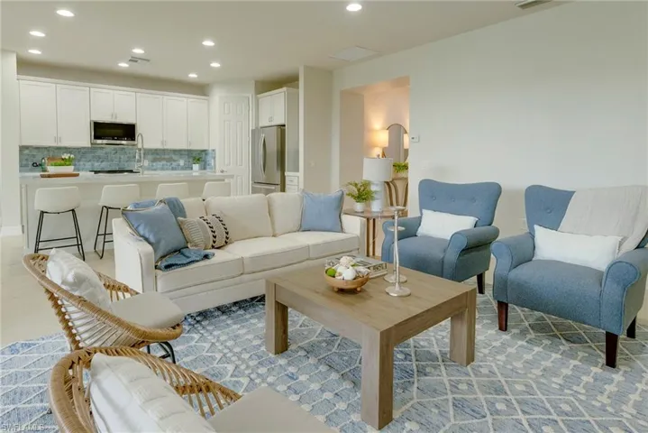 View of living room