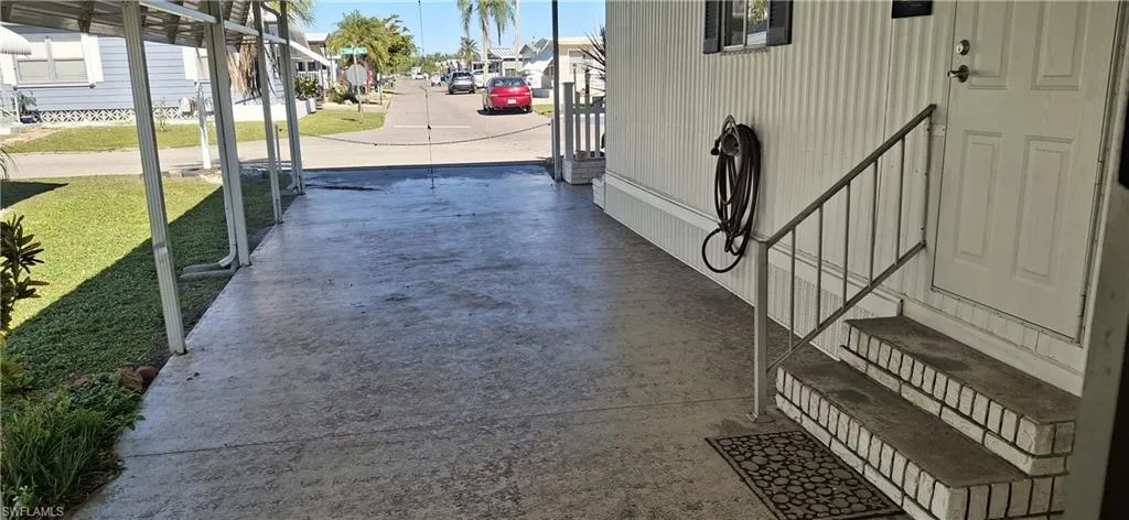Carport with room for 2 cars