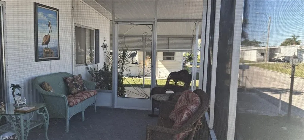 North facing sunroom