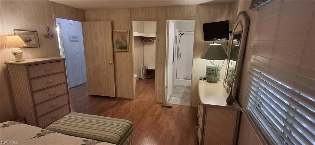 Master Bedroom with a walk in closet and Private Bathroom