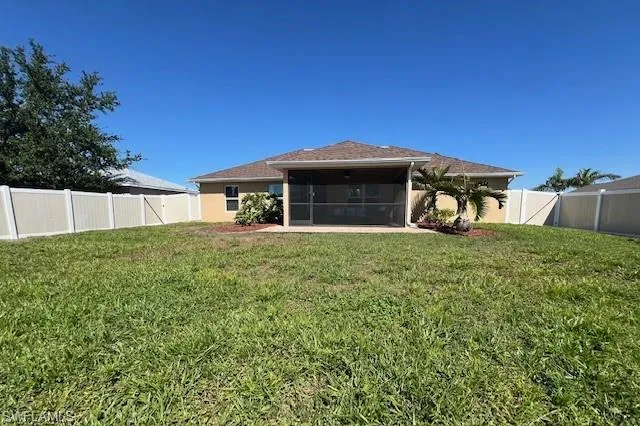 Great yard with room for a pool