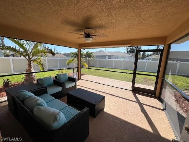 Enclosed Patio