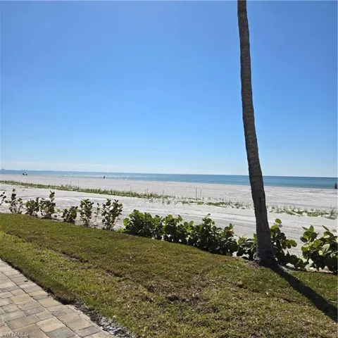 Water view with local beach