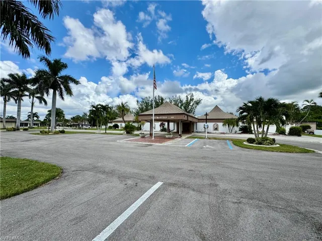 View of uncovered parking lot