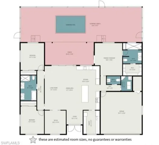 View of room layout
