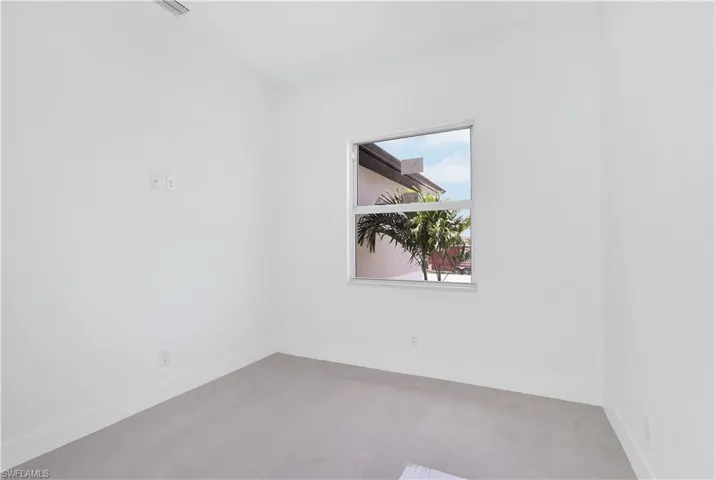 View of tiled empty room