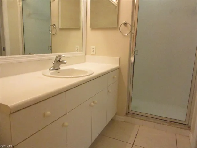 Primary bathroom with shower