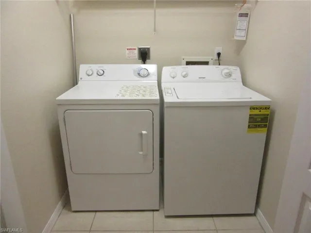 Laundry in unit