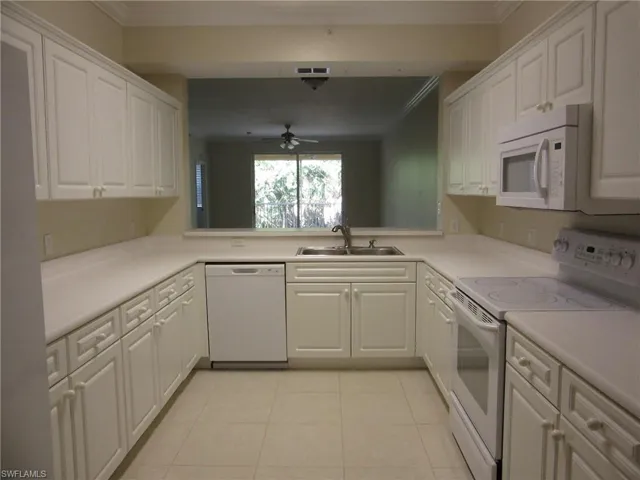 Spacious kitchen with plenty of storage