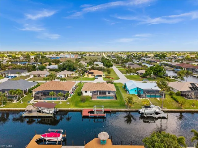 Aerial Rear View of the house