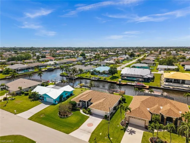 Aerial View with Canal