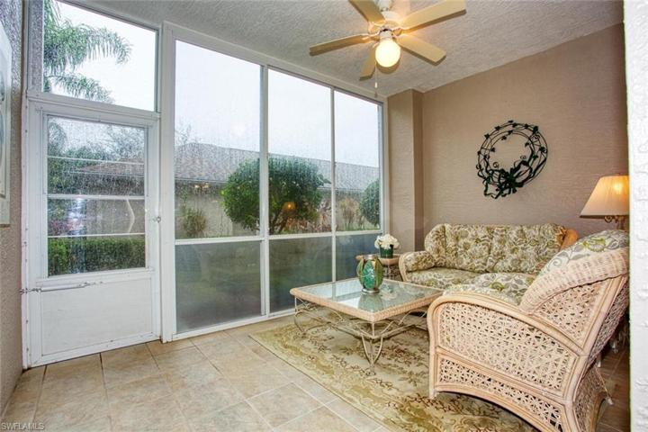 Tile and enclosed, another cozy spot to relax