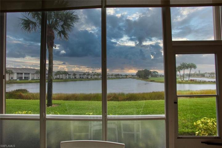 Lake and golf view from back lanai
