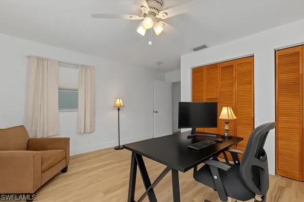 VIRTUALLY STAGED - Alternative office use as an office