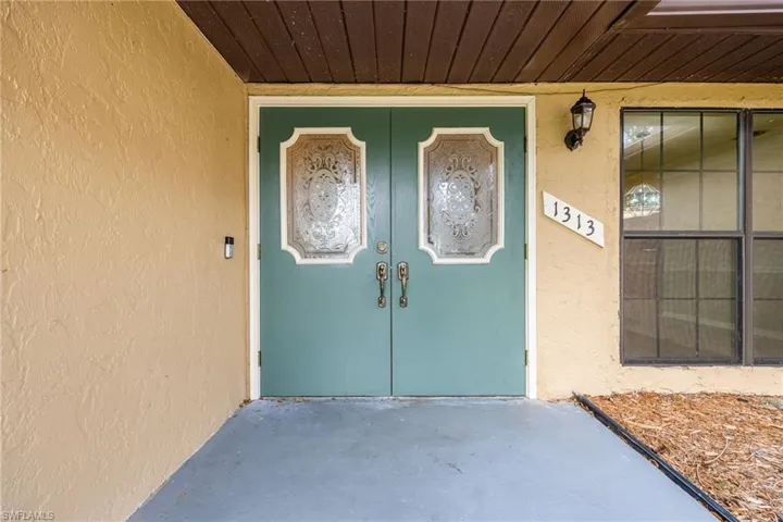 View of property entrance