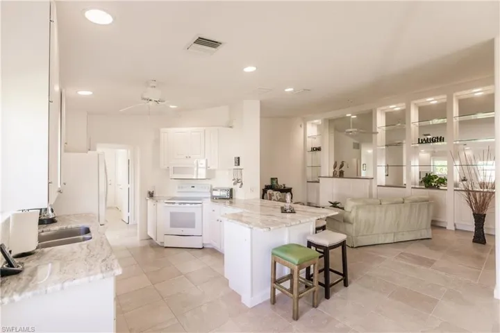 Kitchen overlooking Great Room