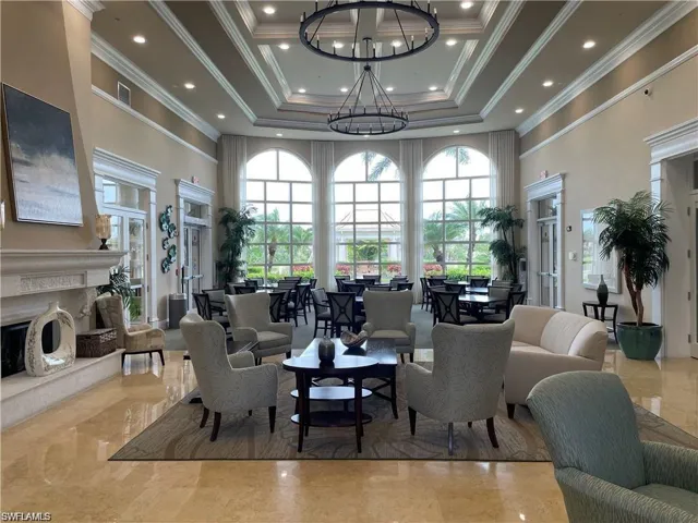 View of building lobby