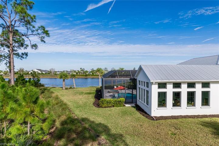 Lake & Preserve in the back