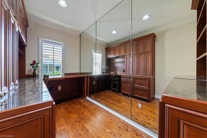 Office built in cabinets
