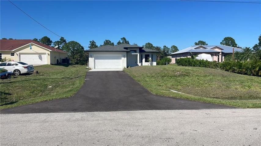 Long driveway.