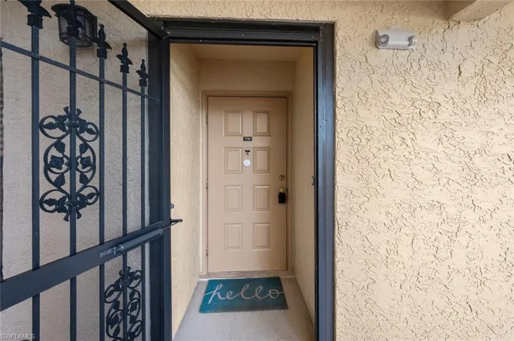 View of property entrance