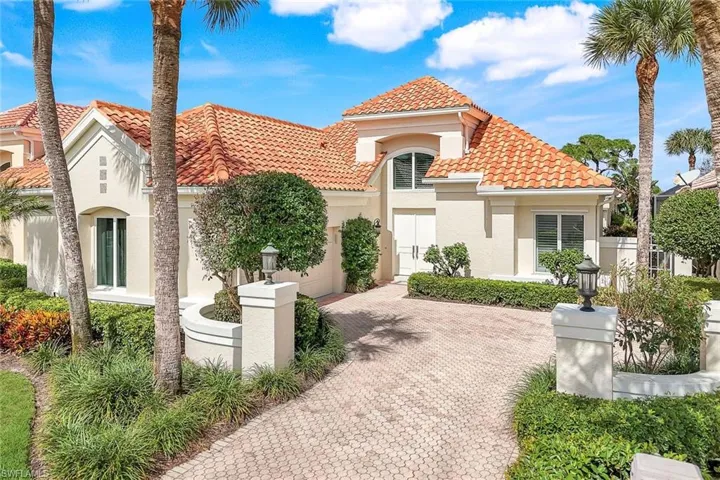 View of mediterranean / spanish-style house