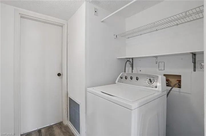 Washer/Dryer Area in Condo VIRTUALLY ENHANCED