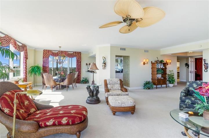 Open spacious living space