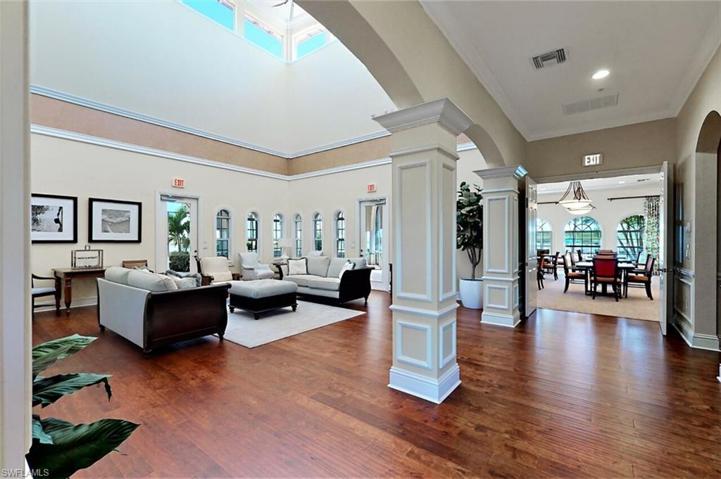 Pre-Ian club reception area