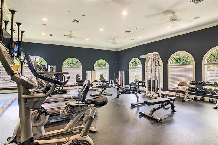 Pre-Ian club fitness center