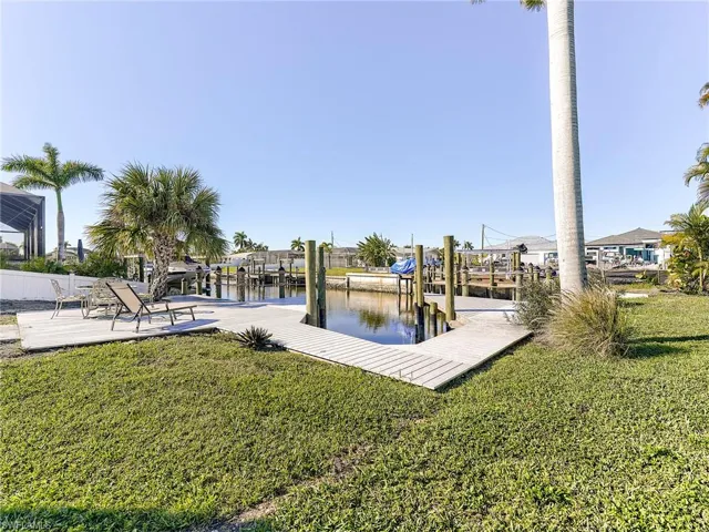Dock With Patio Area