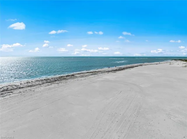 Water view featuring a view of the beach