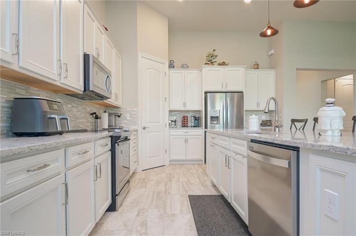 Kitchen with walk-in pantry