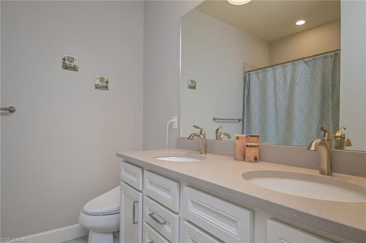Finished laundry with utility sink