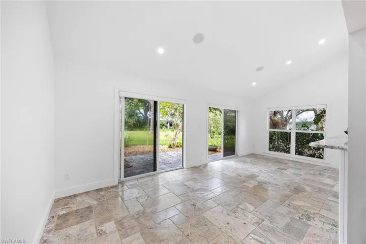 Dining Area off The Kitchen.
