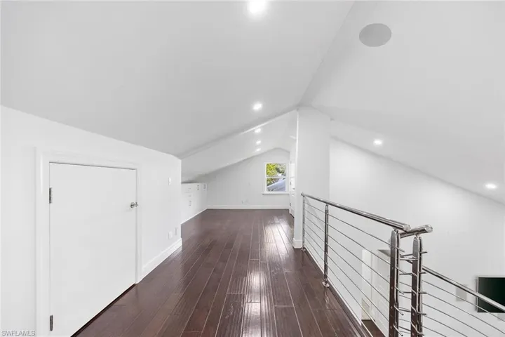 Private Driveway Leads To One Car Garage.