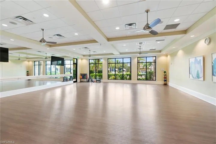 Movement studio for fitness classes