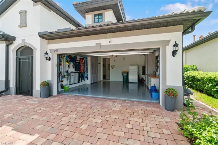 2 car garage - great storage