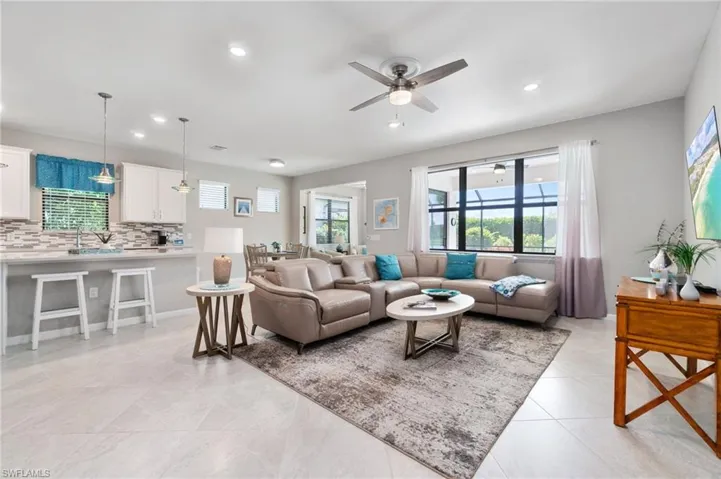 Open Concept Living, Kitchen and dining