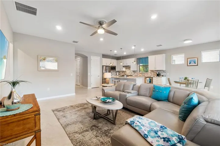 This home is open and spacious
