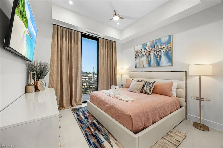 View of bedroom - Virtually Edited Image