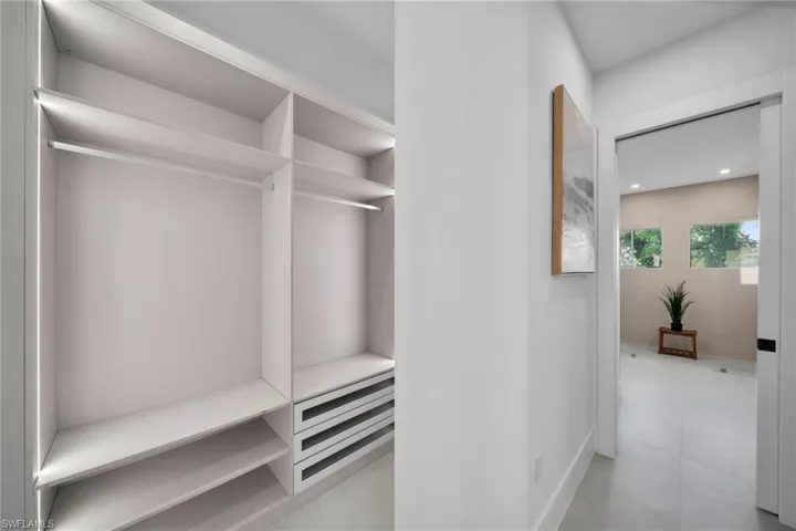 View of closet