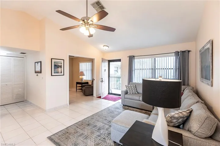 Light and bright living area