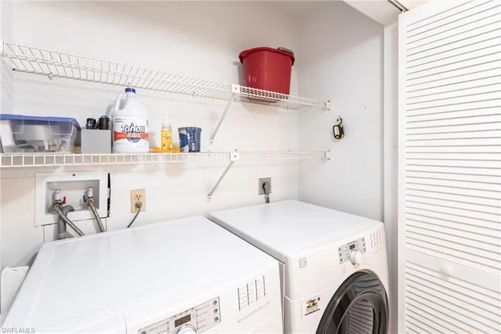 In unit laundry