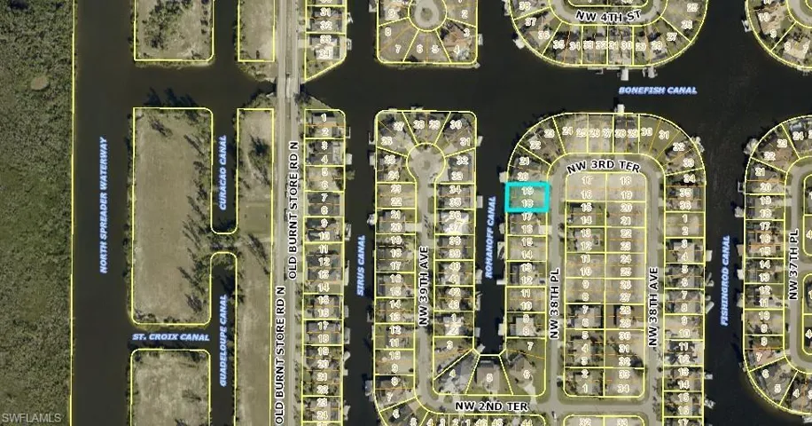 Aerial View of Lot from LEEPA.