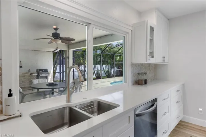 Kitchen Pass-Thru Window